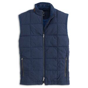 johnnie-O Savard Puffer Vest – Twilight Blue